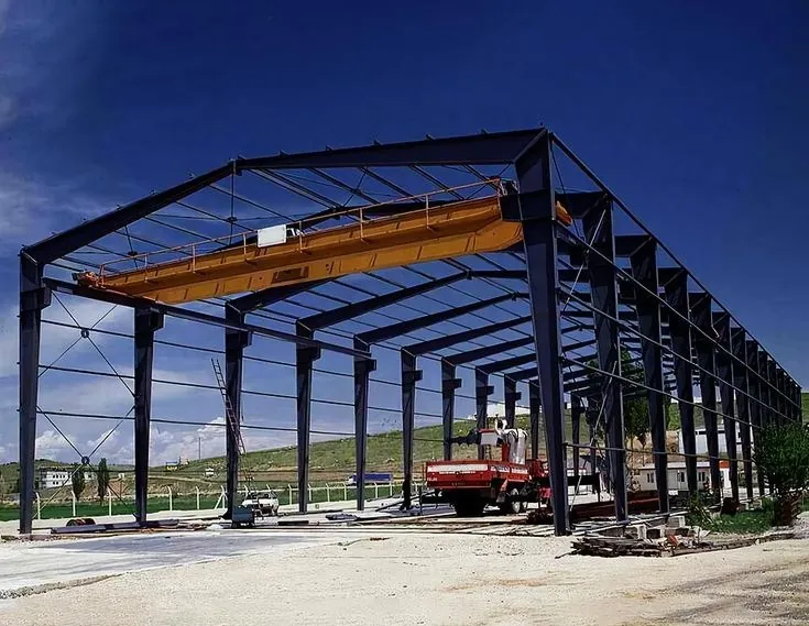 Estructura metálica de nave industrial