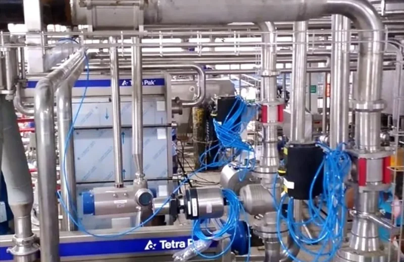 Tubería sanitaria en acero inoxidable