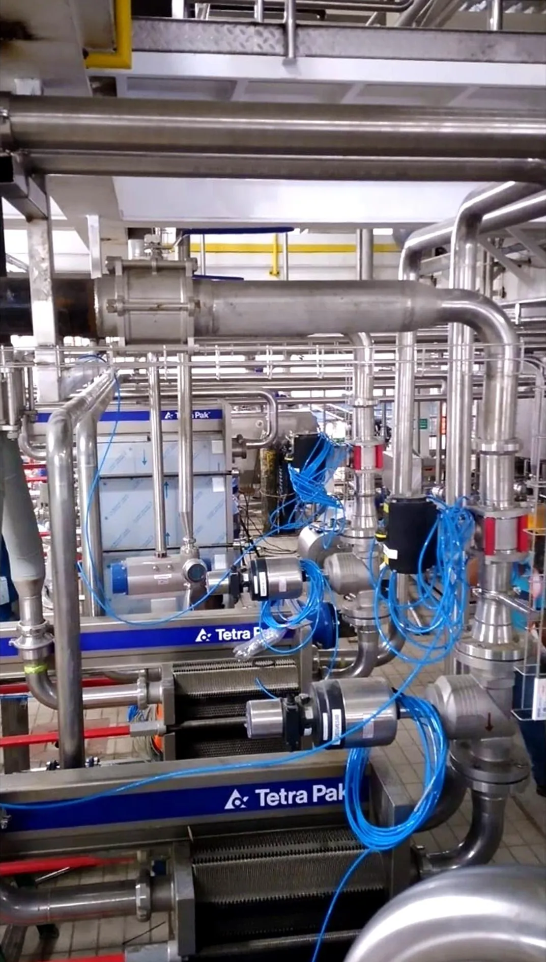 Tubería sanitaria en acero inoxidable