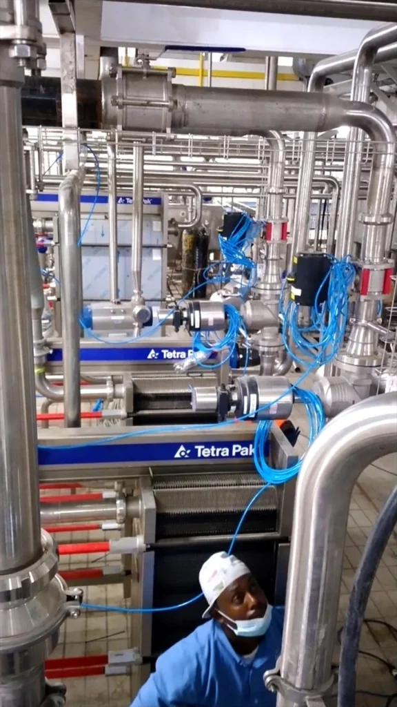Tubería sanitaria en acero inoxidable