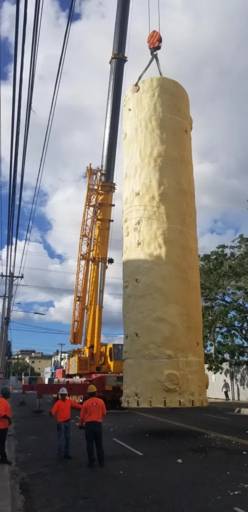 Izaje industrial ejecutado por NEMF